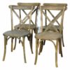 French Cross Back Chair for Hire French Cross Back Chair Hire London, Surrey, Berkshire