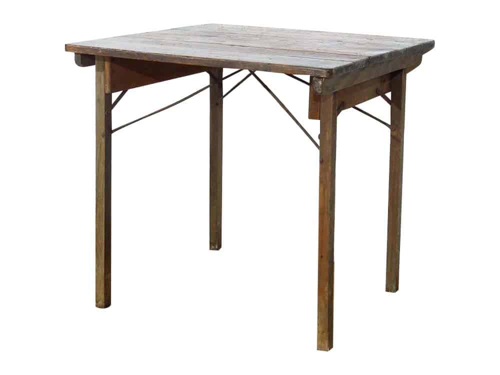 Wooden Fold Out Table for Hire