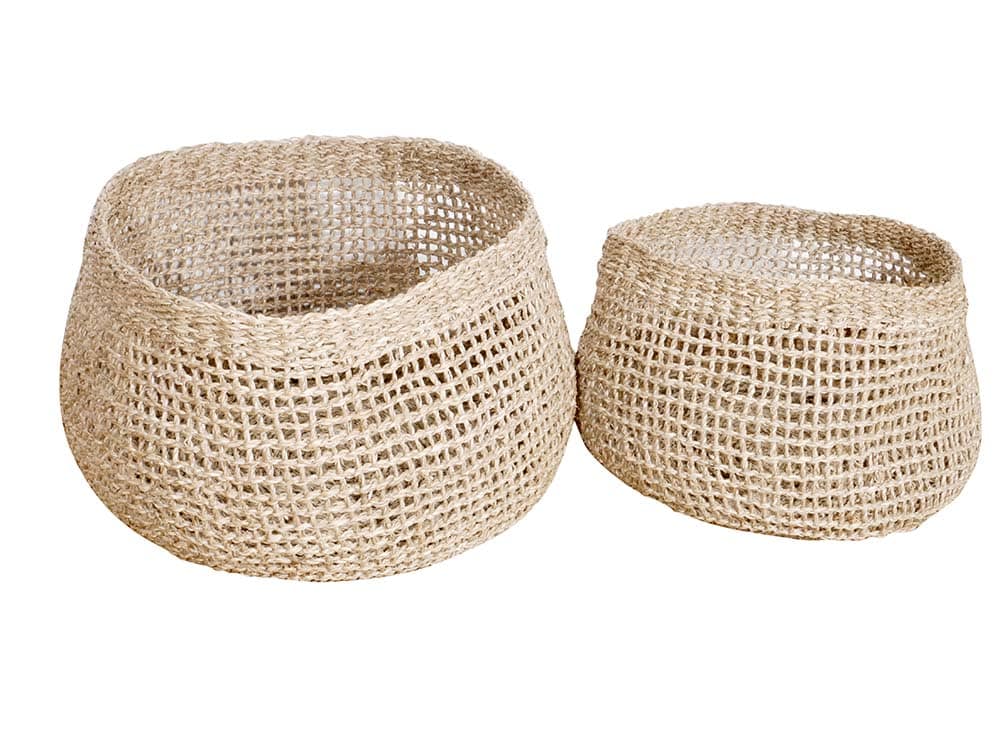 Handmade Seagrass Baskets for hire
