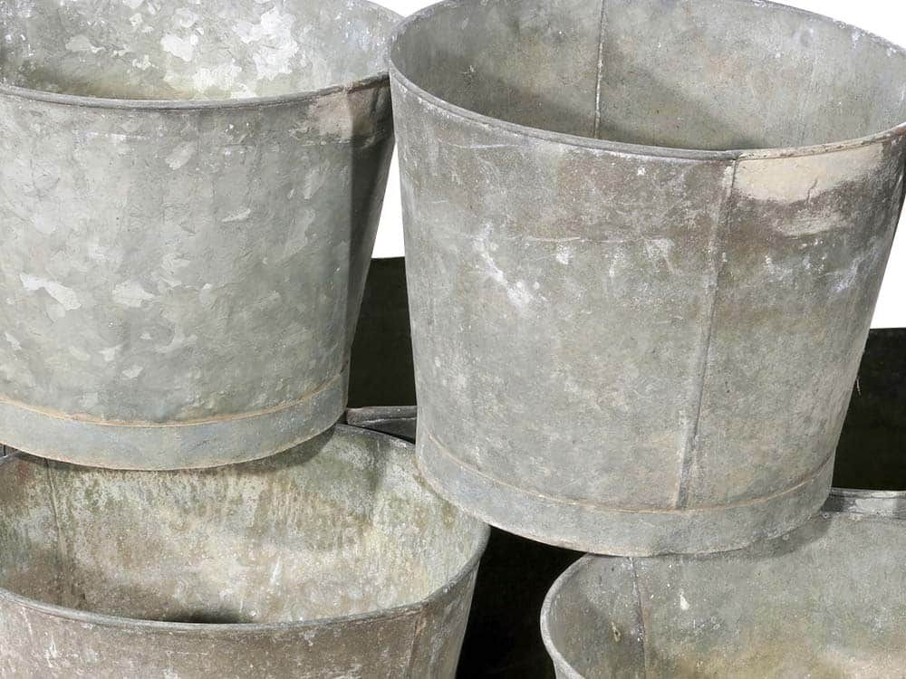 Galvanised Buckets for Hire