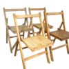 Vintage Wooden Folding Chair for Hire Rustic Wooden Folding Chair Hire Bristol, Dorset, Hampshire