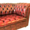 Vintage Leather Oxblood Sofa for Hire Scotland Vintage Leather Oxblood Sofa for Hire Scotland