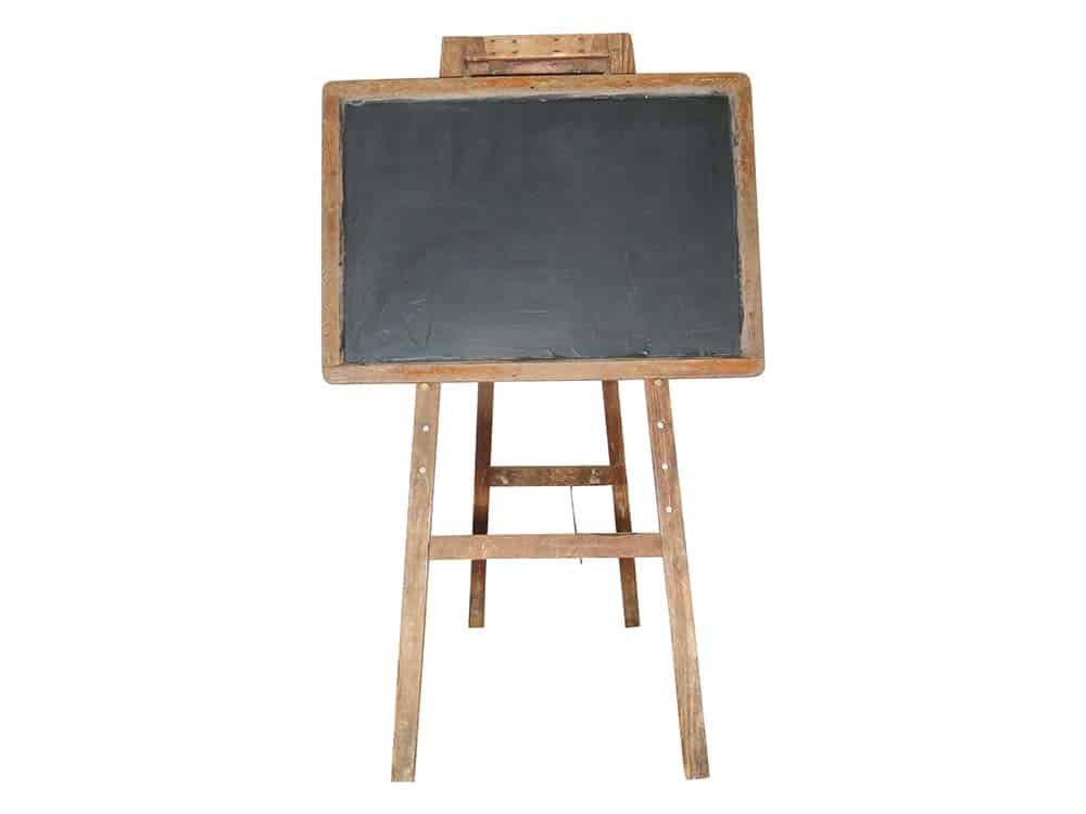 Blackboard and Easel for Hire Prop