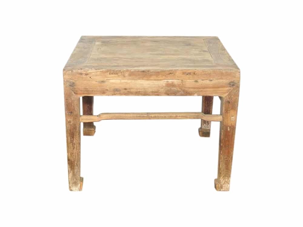 Antique Elm Side Table Hire