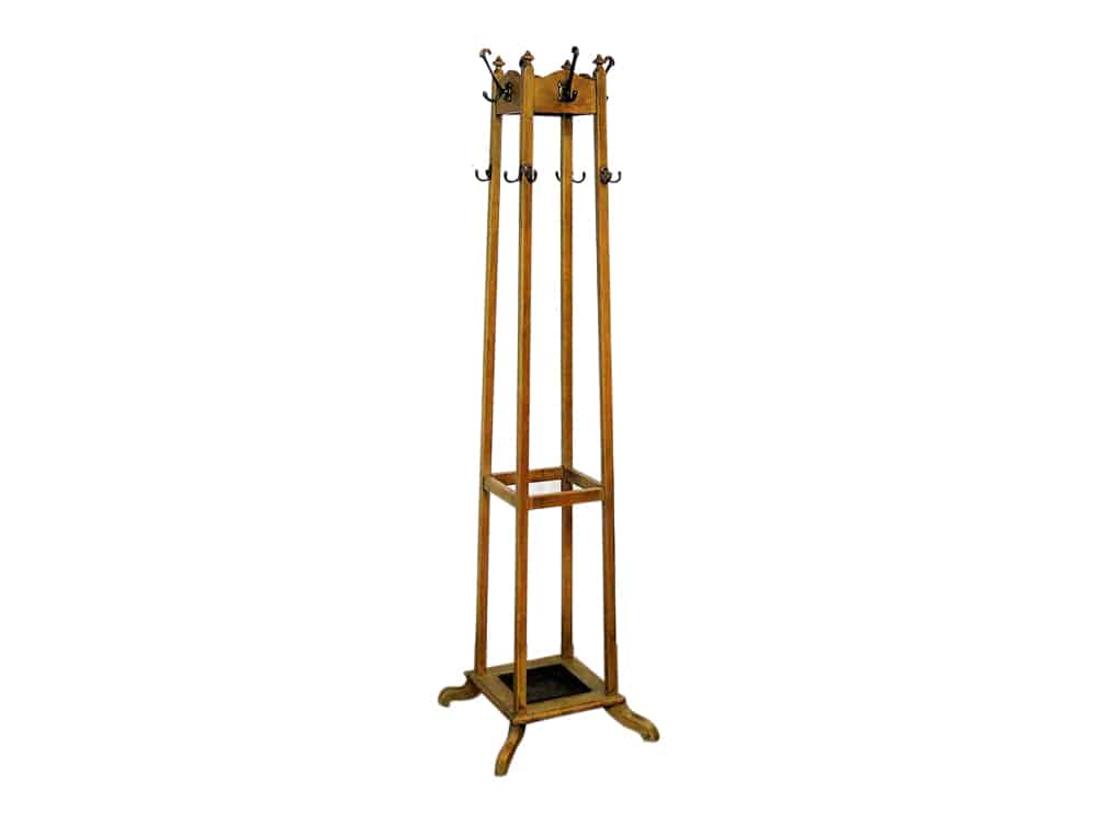 Vintage Wooden Coat Rack for Hire Scotland