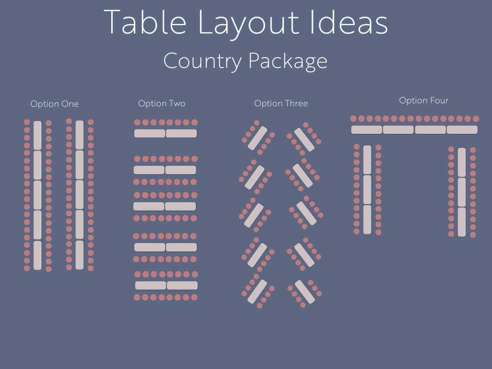 country event furniture hire package