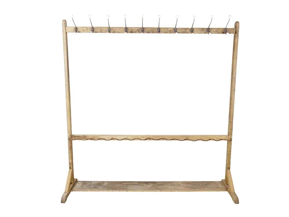 French Vintage Coat Rack for Hire