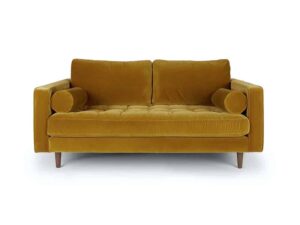 Gold Velvet Sofa for Hire