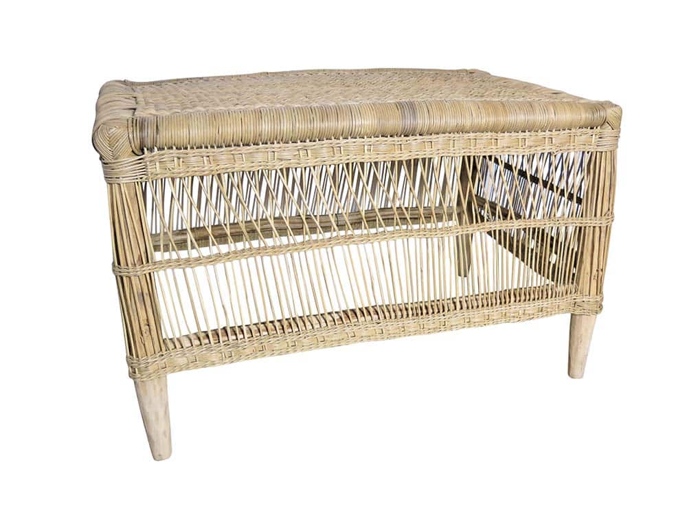 Cane Table, Event Furniture Hire