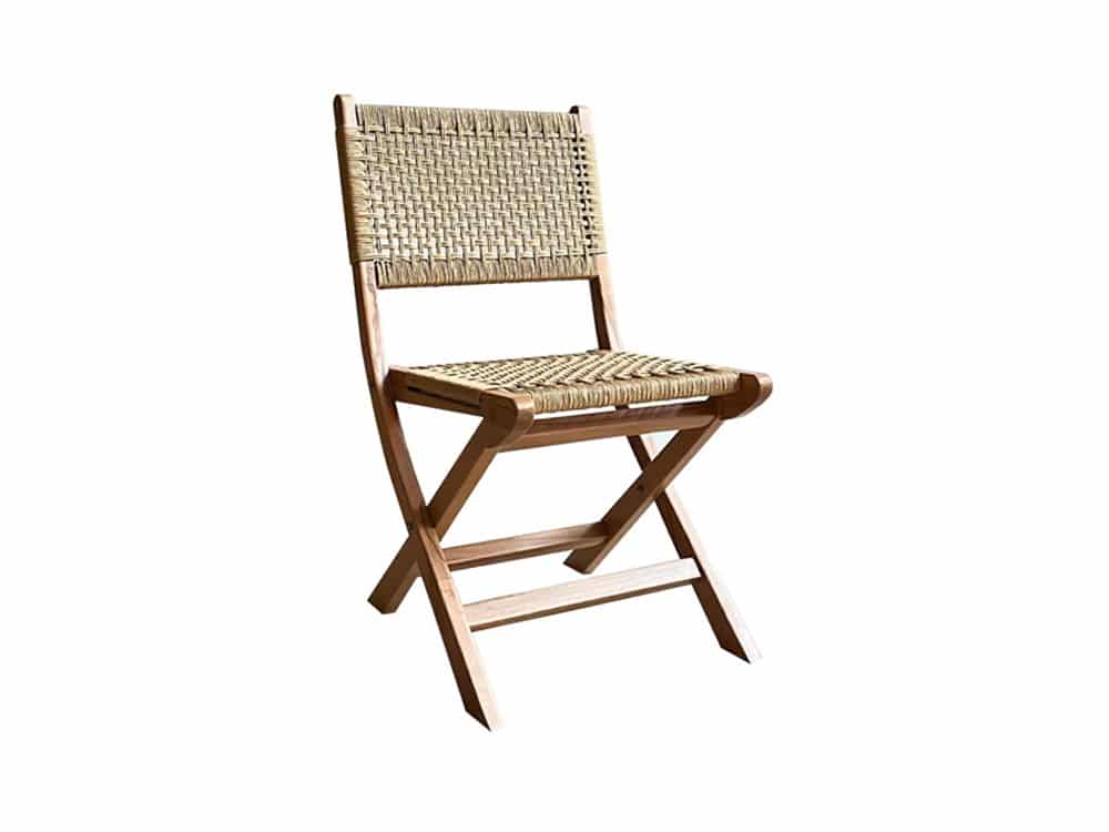 Wood and Rattan Folding Chairs for Hire London, Surrey, Berkshire