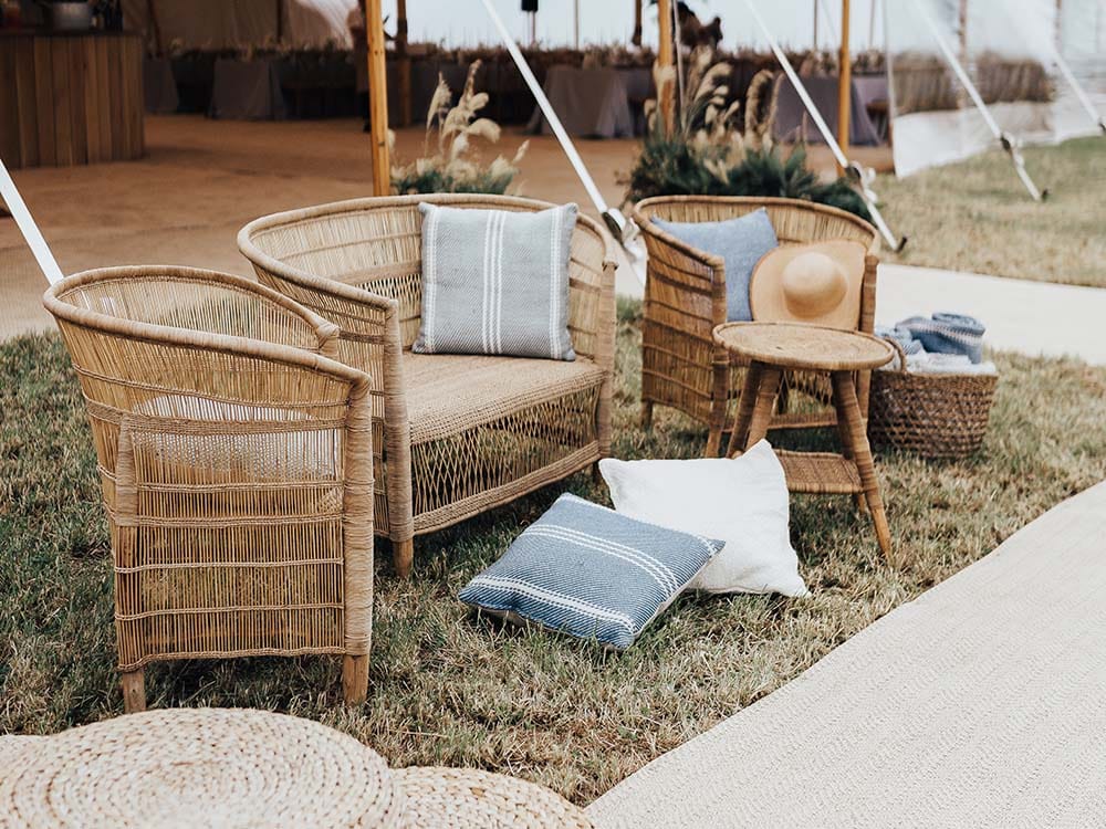 Outdoor Furniture Hire for Events and Parties