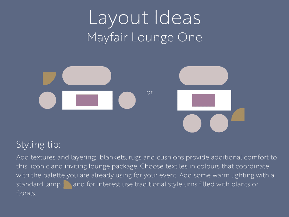 Lounge Furniture Hire Package