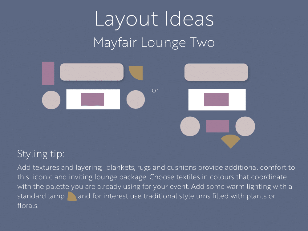 Lounge Furniture Hire Package