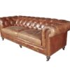 Magnus Three Seater Chesterfield Sofa for Hire Oxfordshire, Gloucestershire