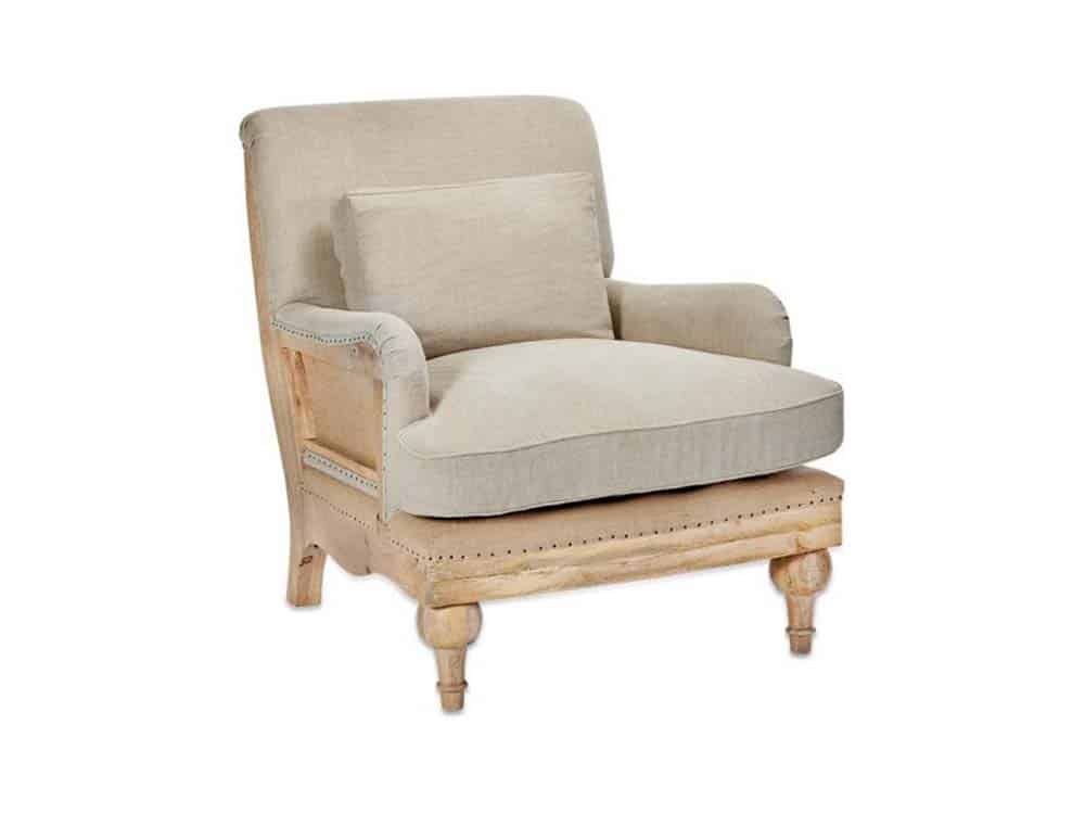 Classic Upholstered Armchair for Hire