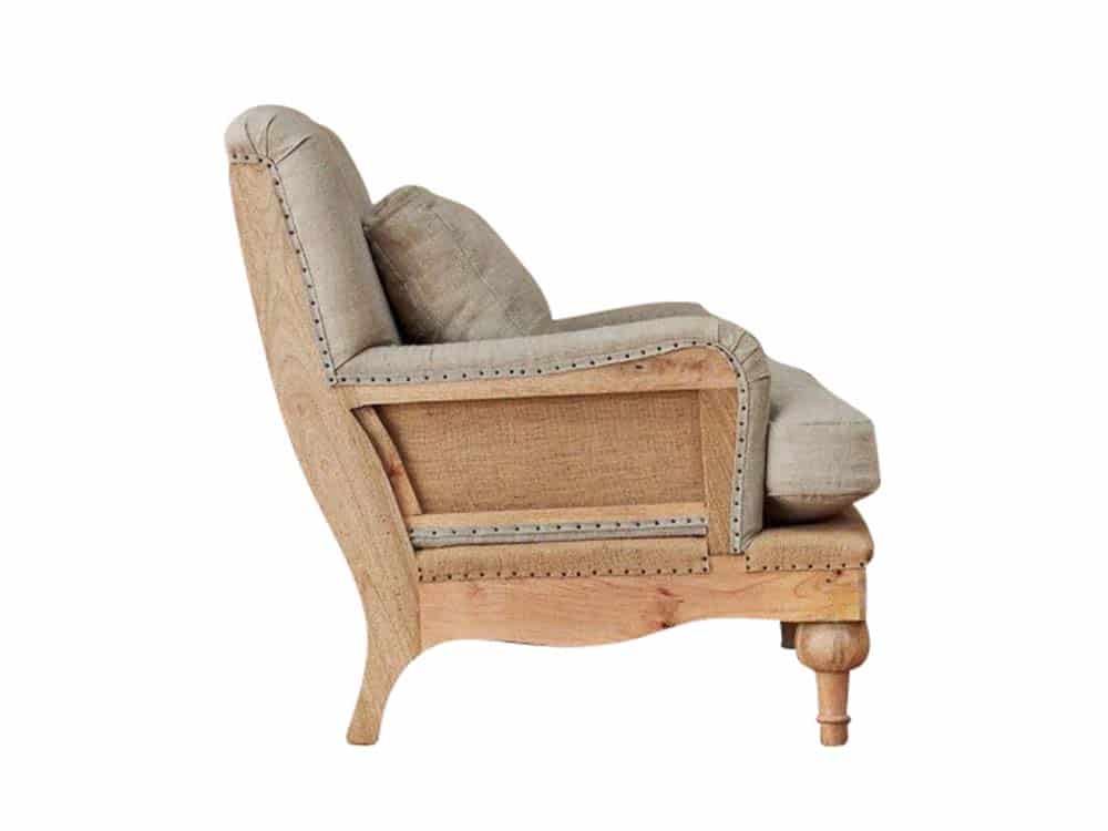 Classic Upholstered Armchair for Hire