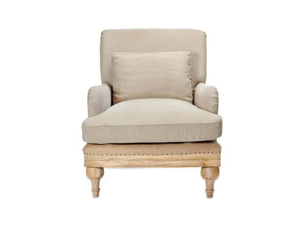 Classic Upholstered Arm chair for Hire
