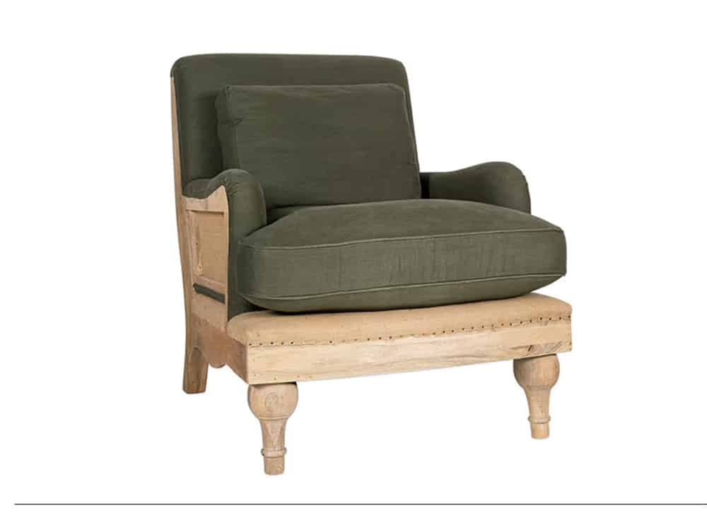 Upholstered Armchair for Hire