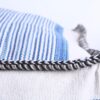 Striped Pouf for Hire Striped Pouf for Hire