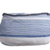 Striped Pouf for Hire Striped Pouf for Hire