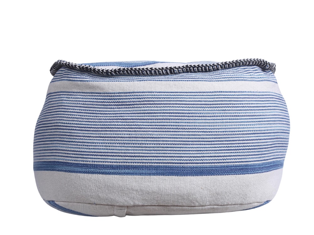 Striped Pouf for Hire
