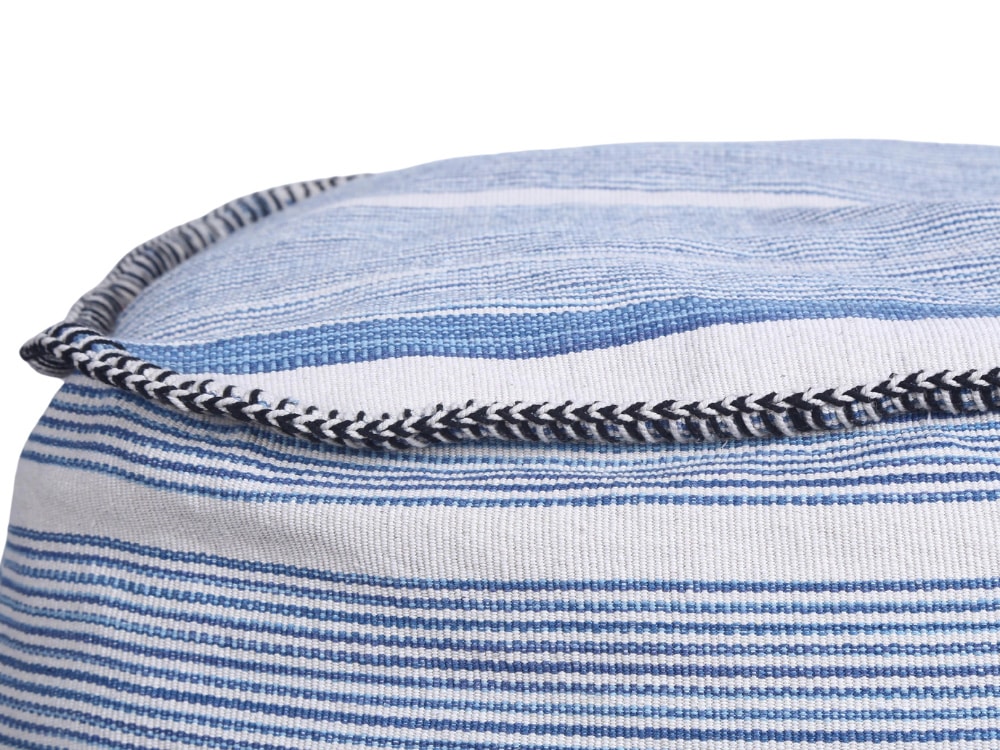 Striped Pouf for Hire
