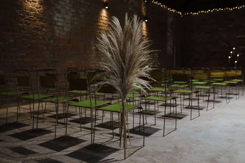Vintage Metal Chairs for Hire