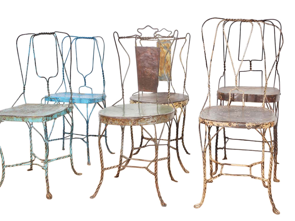 Unique Wire Chairs for Hire