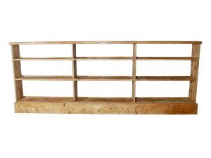Antique Pine Shelving for hire