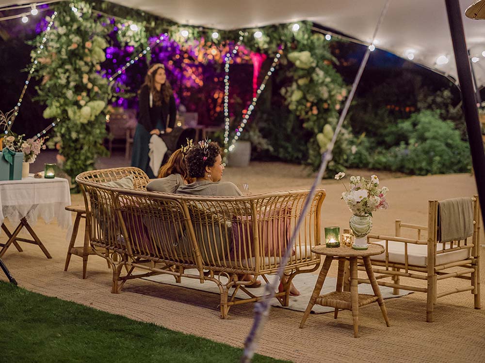 Cane Daybed for Hire