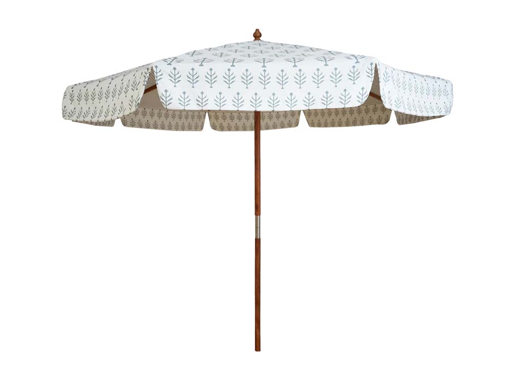 Block Print Parasol Hire