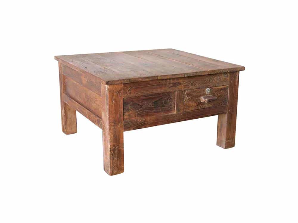Restored Wooden Coffee Table for Hire