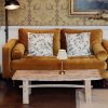 Westminster Gold a Gold Velvet Sofa for Hire