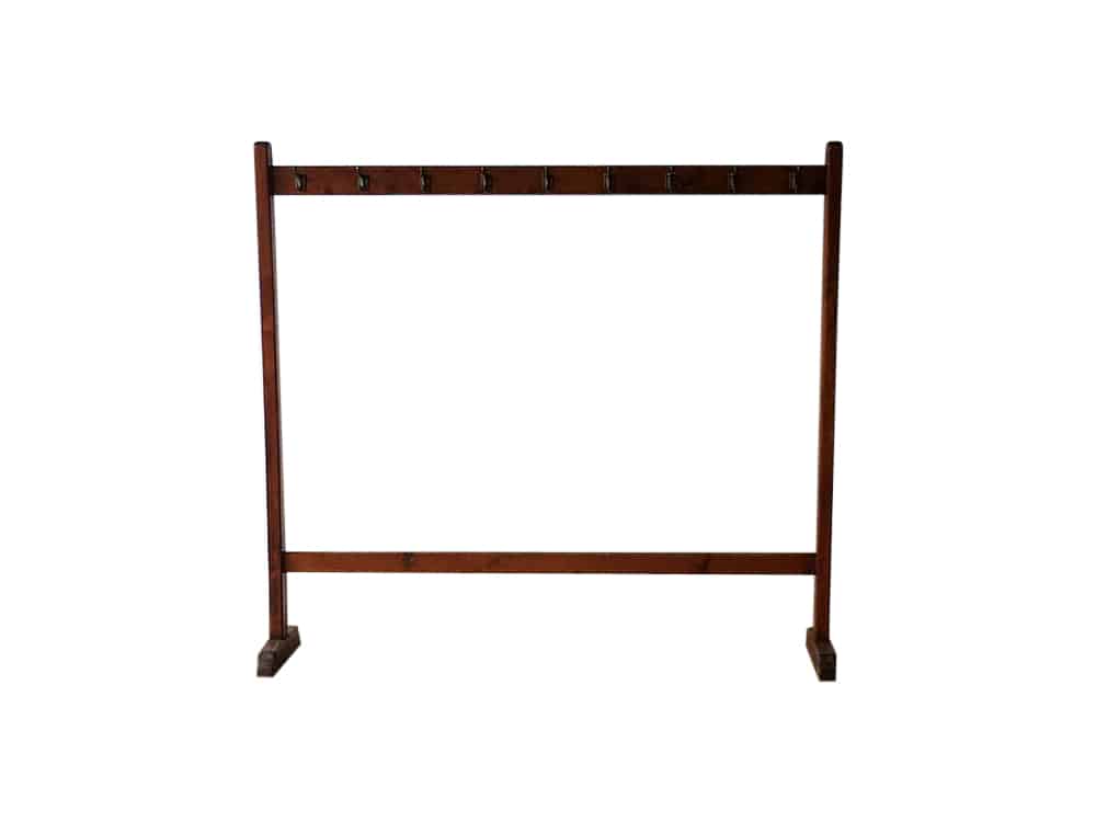 Vintage Wooden Coat Rack for Hire