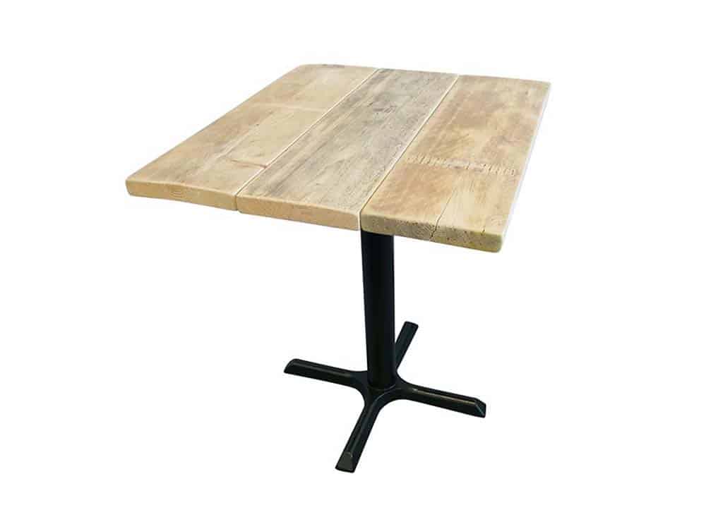 Solid Wood Cafe Tables for Hire