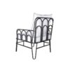 Bardot Chair 3 a Luxury Metal Outdoor Furniture for Hire | Event Furniture