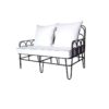 Bardot Two Seater 3 a Luxury Metal Outdoor Furniture for Hire