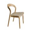 Clova Chair Image 3 a Mahogany Dining Chair Hire