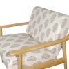 Greta Paisley Green 3 a Accent Chairs for Hire