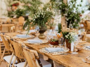 Lombok Wedding Furniture Packages - Chair and Table Hire