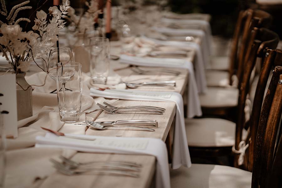 Chair and Table Hire for Weddings and Events
