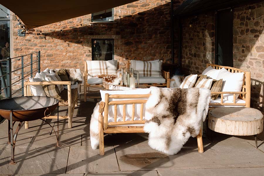 Outdoor Furniture Hire for Weddings and events
