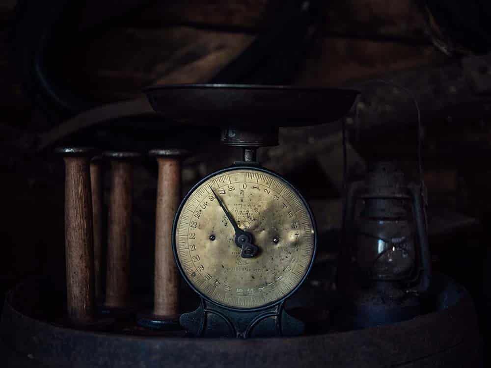 Brass Vintage Scales for Hire
