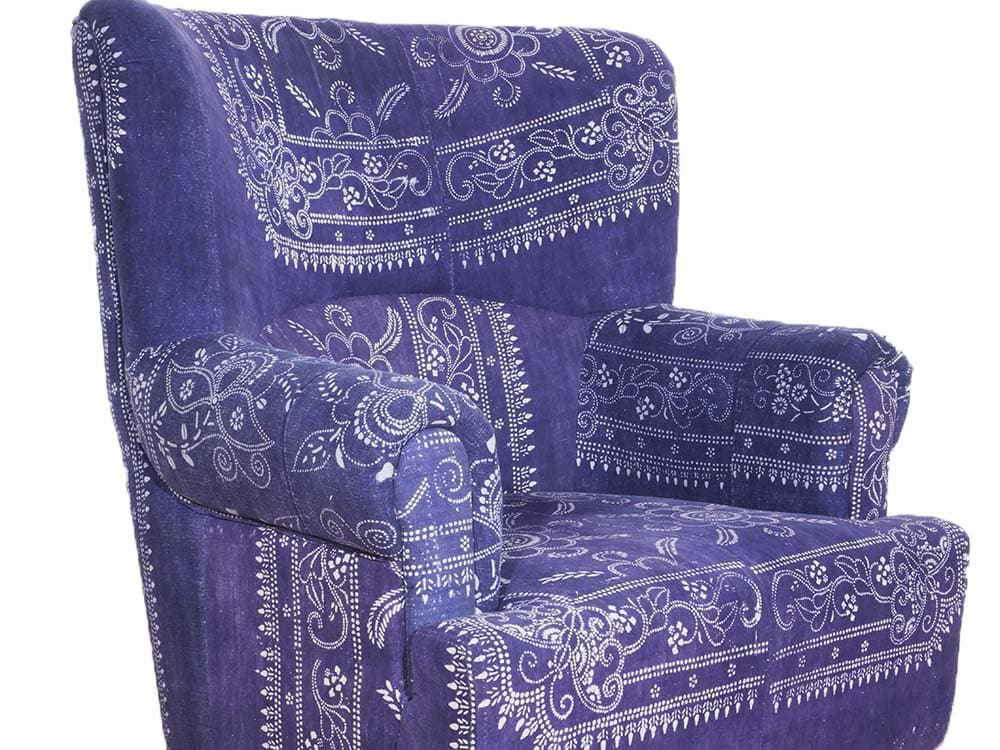 Upholstered Antique Chair for Hire Edinburgh, Scotland