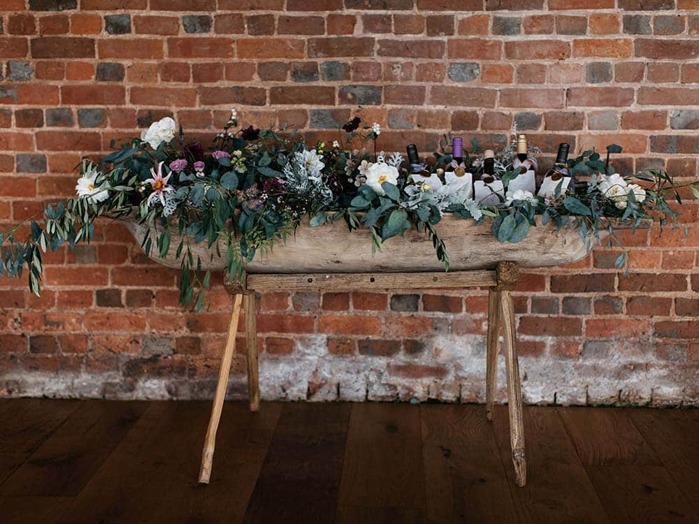 Large Vintage Wooden Trough for Hire