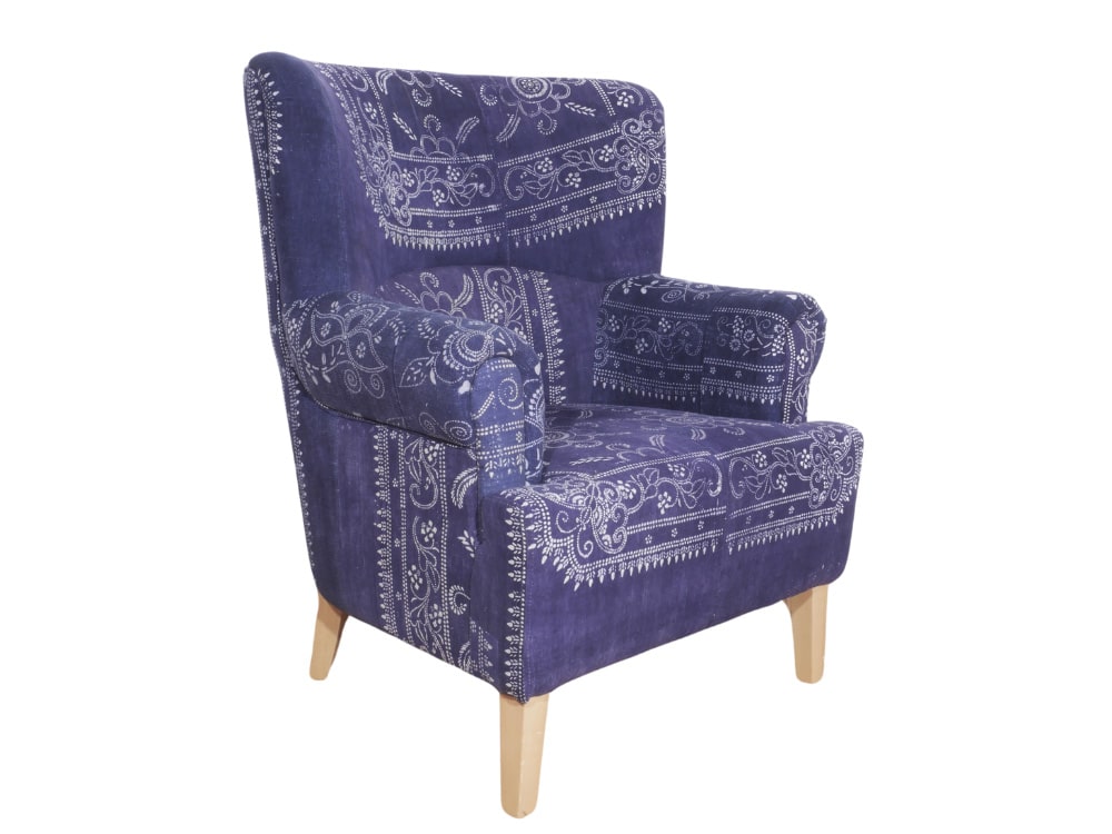 Upholstered Antique Chair for Hire