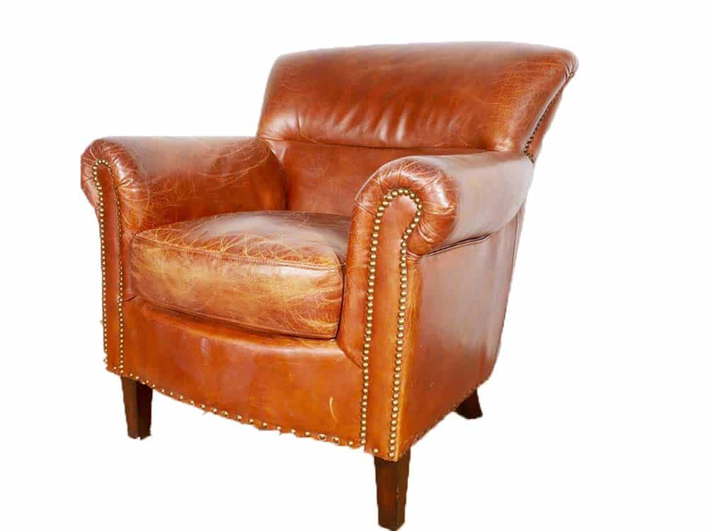 Classic Leather Club Armchair for Hire