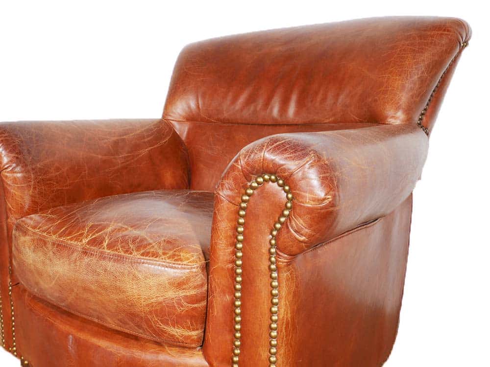 Classic Leather Club Armchair for Hire