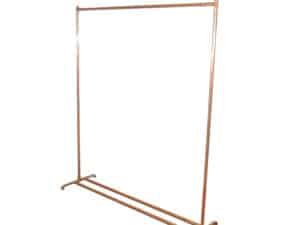 Copper Clothes Rail For Hire Devon