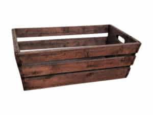 Rustic Wooden Basket for Hire Scotland